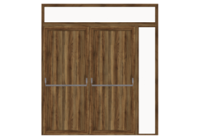 Esquadria 3D - Emerg&ecirc;ncia P[R] 2FB_SIM[1P]+1BANDLAT+1BAND