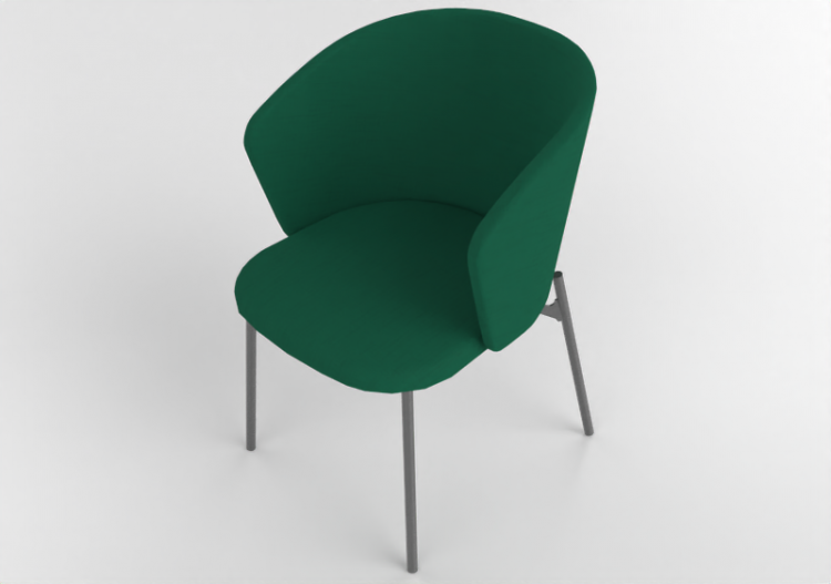 3D Stühle - Stuhl aus Stoff - Artzzi - Aloe - ACCA software