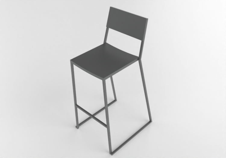 Chaises 3D - Tabouret en métal - Artzzi - Gap - ACCA...