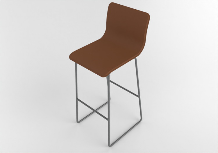 Sedie 3D - Sgabello in pelle - Artzzi - Presto - ACCA...