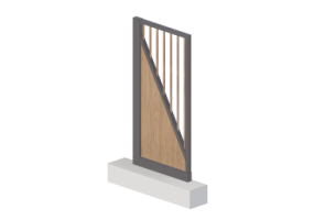 Verja 3D - Panel [R] 1F[PDGV]