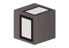 3D Wall Lamp - Wall lamp - Platek - Mini One - 1010314