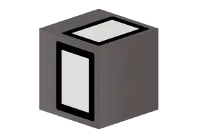 3D Wall Lamp - Wall lamp - Platek - Mini One - 1010394