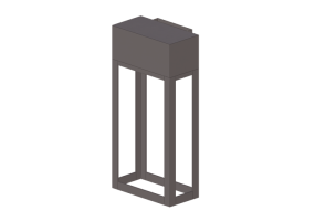 L&aacute;mpara de pared 3D - L&aacute;mpara de pared - Platek - Eterea Slim L - 9418599
