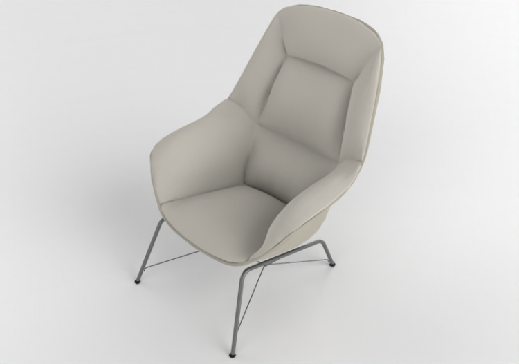 3D Sessel und Sofas - Poltrona in tessuto - Jori - Prelude...