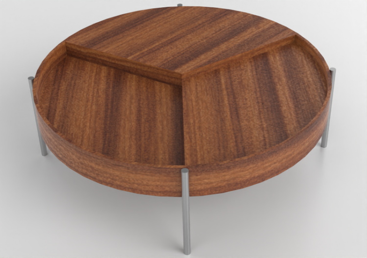 3D Tables - Wood coffee table - Artzzi - Atlanta - ACCA...