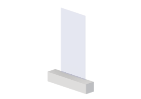 Paneles 3D - Panel [R] Cobalto Azul sin Marco