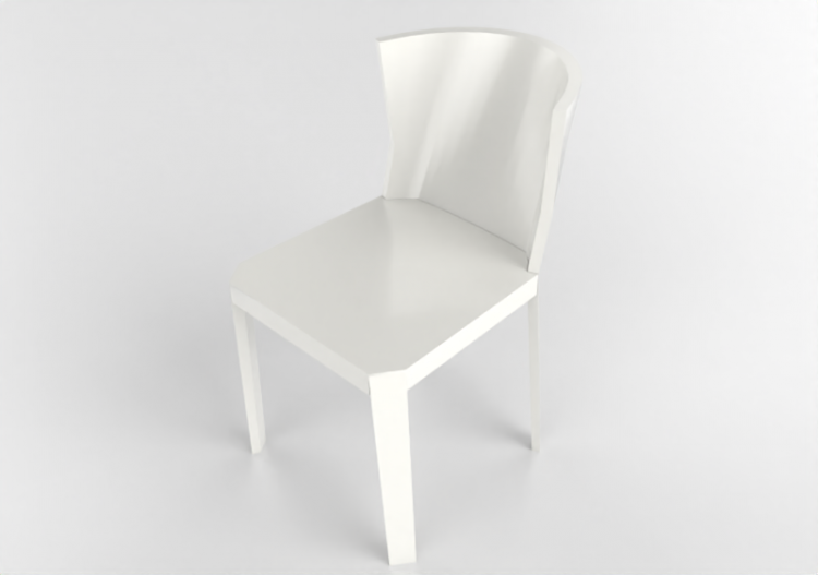 Cadeira 3D - Cadeira de madeira envernizada - Artzzi - Tork...