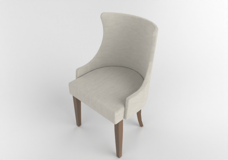 3D Chairs - Fabric chair - Artzzi - Ane - ACCA software