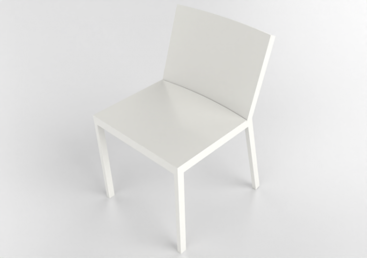 Sillas 3D - Silla de madera lacada - Artzzi - Toy - ACCA...
