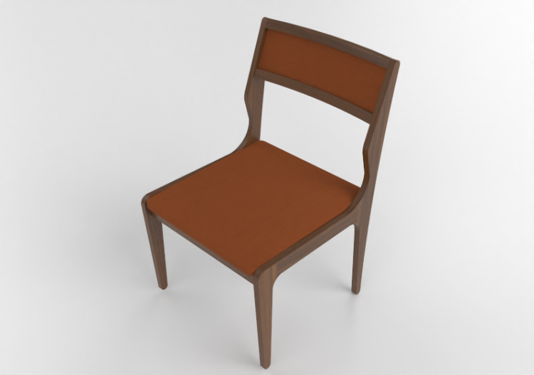 Cadeira 3D - Cadeira de madeira - Artzzi - Araca - ACCA...