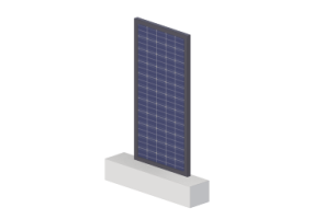 3D Solarmodul - Photovoltaikanlage Modul (03)