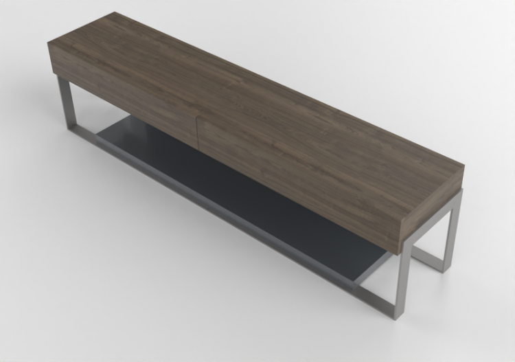 Librerías y Contenedores 3D - Estantería de madera - Artzzi...