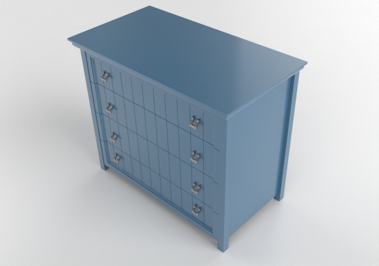Wardrobes and Cabinets 3D - Comò in legno laccato - Artzzi...
