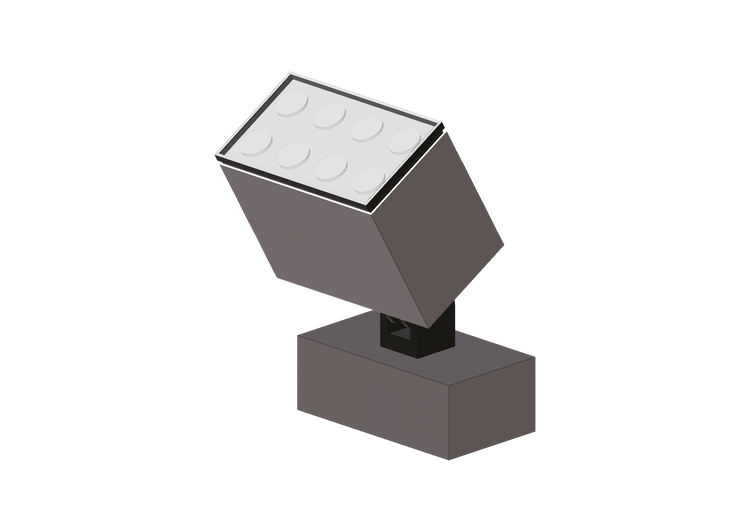 Spotlights and Floodlights 3D - Projector - Platek - Target... Spotlights and Floodlights 3D - Projector - Platek - Target...