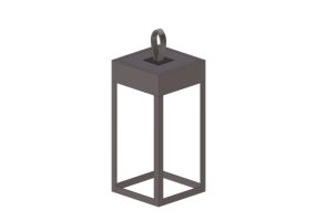 Lampada da terra 3D - Lampada portatile - Platek - Eterea L - 9414699