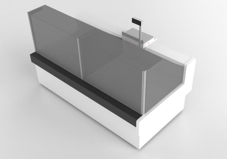 Vitrine exposition 3D - BANCO SALUMERIA 02 - ACCA software