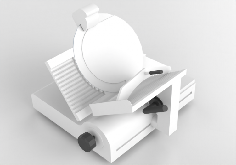 3D Models - affettatrice - ACCA software