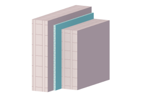 MPI05 - Stone masonry with insulated air gap