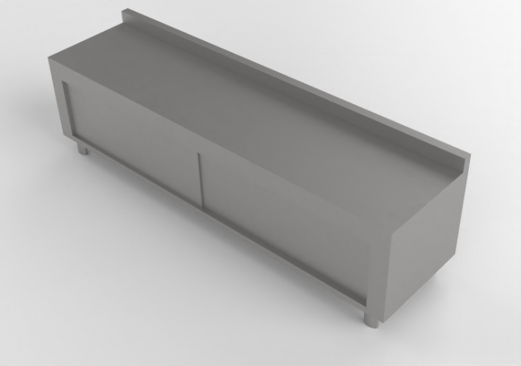 Accessoires 3D - banco in acciaio - ACCA software