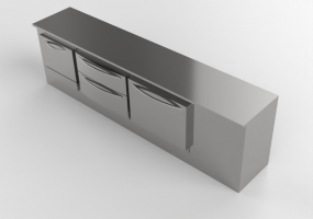 3D Counter Desks - Banco da lavoro