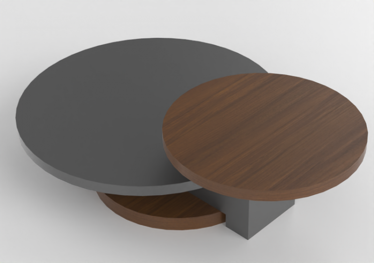 3D Tables - Wooden Table - Artzzi - Porto - ACCA software