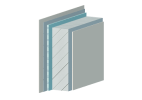 MPF03 - Parete prefabbricata calcestruzzo isolato