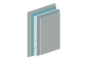MPF04 - Paroi prefabriqu&eacute; b&eacute;ton isol&eacute;