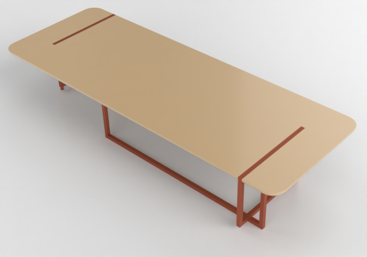 Tables 3D - Petite table en bois laqué - Artzzi - Venture -...