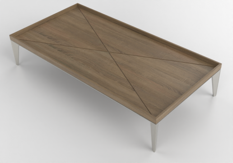 Mesas 3D - Mesa de centro de madeira - Artzzi - Milano -...