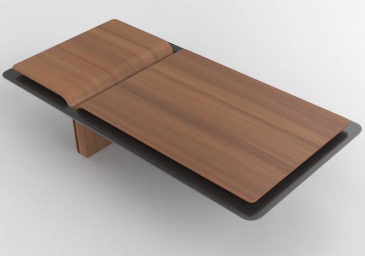 Mesas 3D - Mesita de madera - Artzzi - Donna - ACCA...