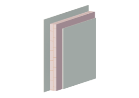 Hollow brick or tuff masonry - 15cm - UNI/TR 11552 sheet 2