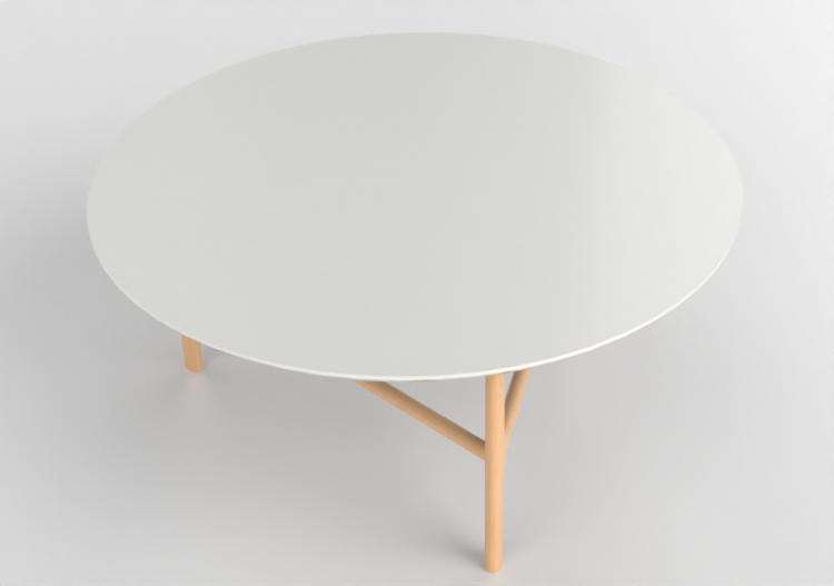 Tables 3D - Petite table en bois laqué - Artzzi - Bergen -...