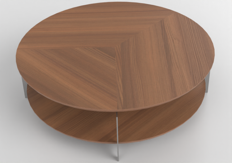 Tavoli 3D - Tavolino in legno - Artzzi - Logan - ACCA...