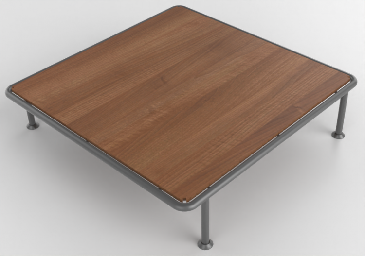 3D Tables - Wooden Table - Artzzi - Brih - ACCA software