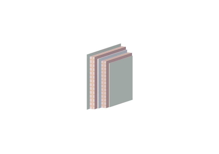 Insulated closure (1976-1985-Zone C-D) - ACCA software Insulated closure (1976-1985-Zone C-D) - ACCA software