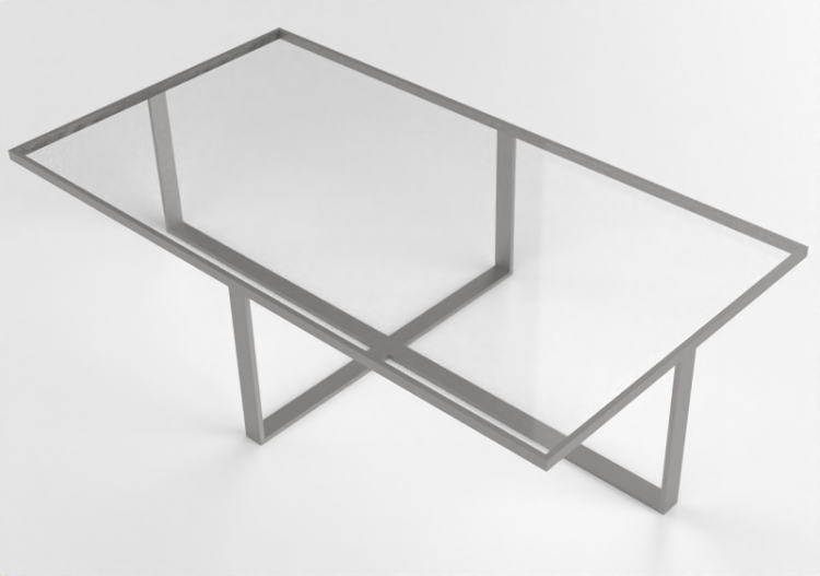 Tavoli 3D - Tavolino in vetro - Artzzi - Grace - ACCA...