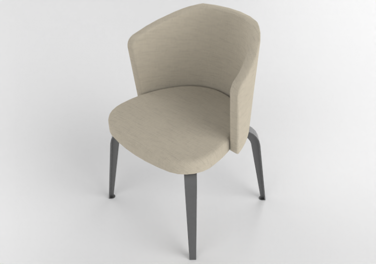 Cadeira 3D - Cadeira em tecido - Artzzi - Moà - ACCA...