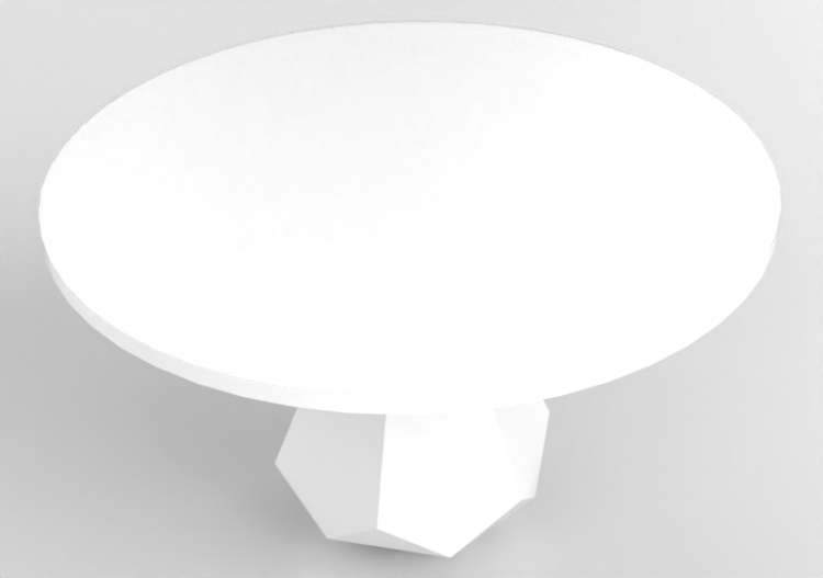 Mesas 3D - Mesa de madeira envernizada - Artzzi - Robe -...