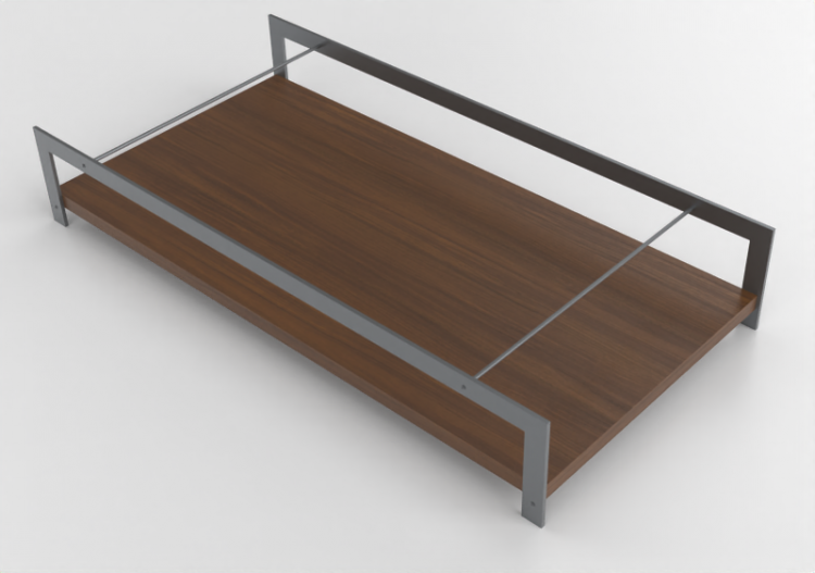 3D Tisch - Couchtisch auf Holz - Panama - ACCA software