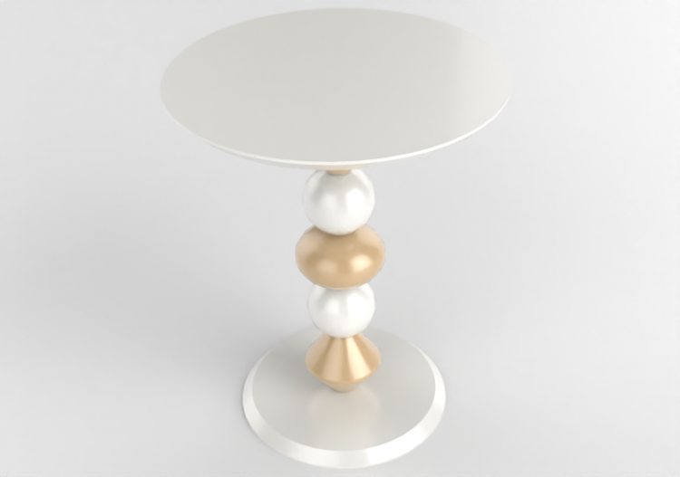 Tavoli 3D - Tavolino in legno laccato - Artzzi - Carolina -...