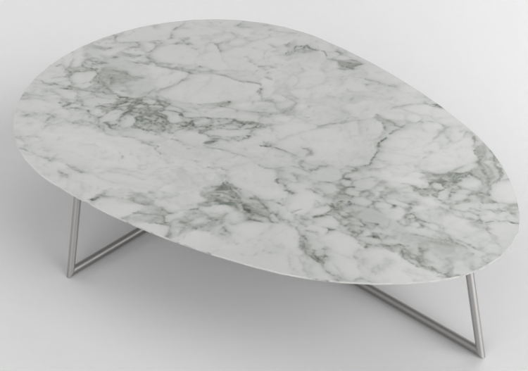 Tables 3D - Petite table en marbre - Artzzi - Multi - ACCA...