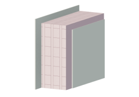 Stone block masonry
