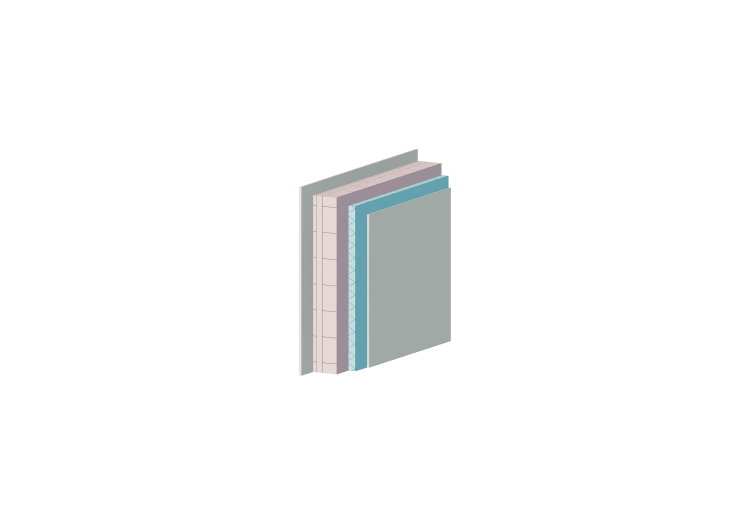 Insulated stone block masonry - ACCA software Insulated stone block masonry - ACCA software