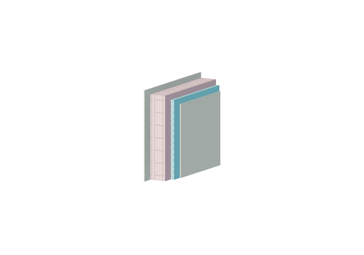 Insulated stone block masonry - ACCA software Insulated stone block masonry - ACCA software