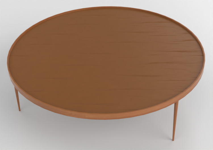 Tavoli 3D - Tavolino in legno - Artzzi - Ora - ACCA...