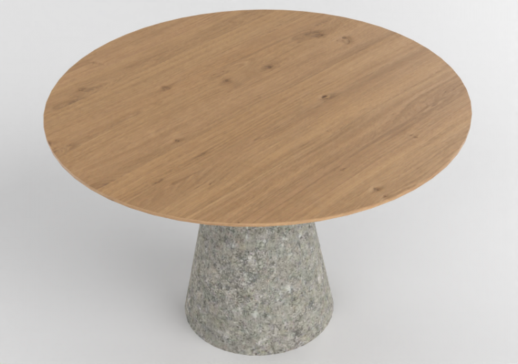 3D Tisch - Holztisch- Artzzi - Concret - ACCA software