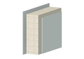 Muratura in blocchi di tufo