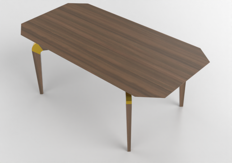 3D Tisch - Holztisch- Artzzi - Thin - ACCA software