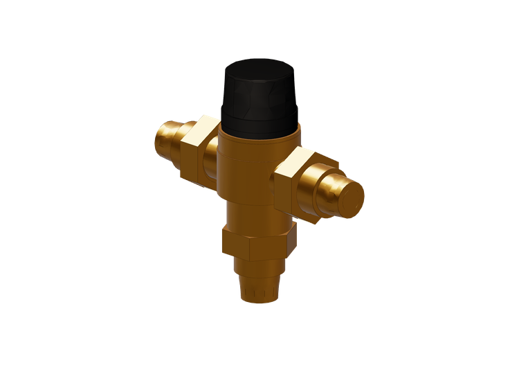 Adjustable thermostatic mixer DN 25 (1") - Caleffi Adjustable thermostatic mixer DN 25 (1") - Caleffi